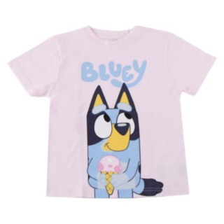Bluey® T-Shirt Ljusrosa