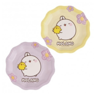 Molang® Papperstallrikar
