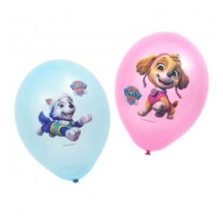 Paw Patrol® Latexballonger Ljusrosa/Ljusblå