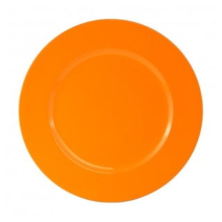 Plast Undertallrik Orange