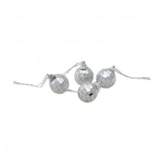Mini Discokulor Ornament Silver