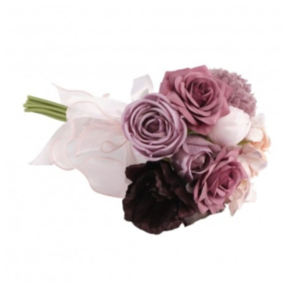 Konstgjord Blombukett Romance Lila