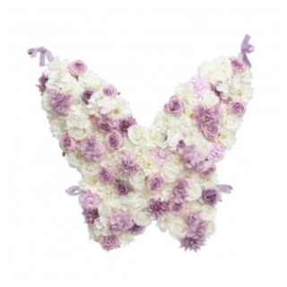 Konstgjord Blomfjäril Väggdekoration