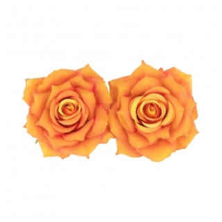 Konstgjord Nymphea Rosor Orange