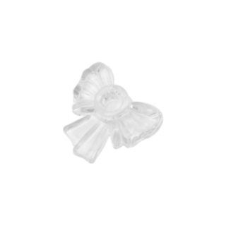 Ljusstake i glas transparent