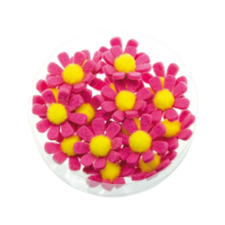 Filtblommor Rosa/Gul