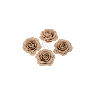 Kunstige Roser Jute Beige
