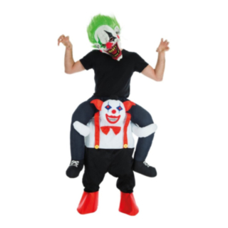 Carry Me Horror Clown Maskeraddräkt