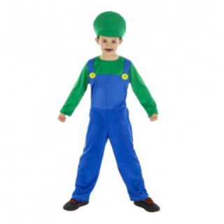 Rörmokare Barndräkt Grön