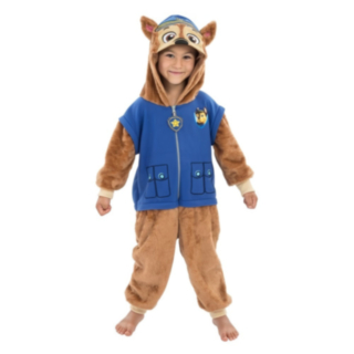 Paw Patrol® Chase Barndräkt Blå/Brun Paw Patrol® Chase Barndräkt Blå/Brun