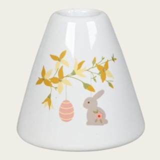 Bunny Keramik Ljusstake Vit