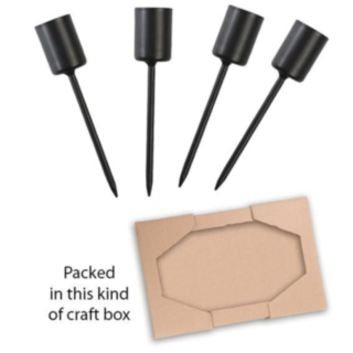 Ljusstake Svart