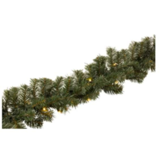 Julgirlang LED Grön