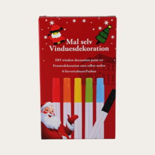Fönsterfärg Tuschpennor