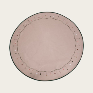 Julgransmatta Beige