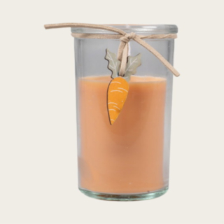 Påskljus i Glas Orange