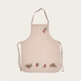 Dansk Jul Förkläde Beige