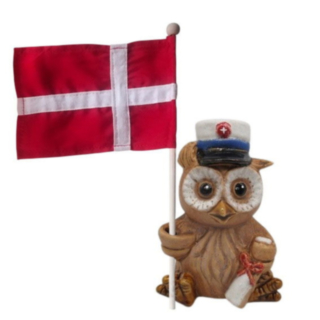 Uggla Dekoration Blå