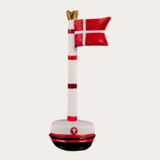 Dansk Studentflagga Röd