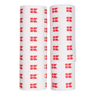 Danska Flaggor Serpentiner