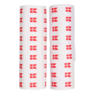 Danska Flaggor Serpentiner