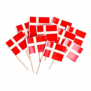 Dansk Flagga Röd