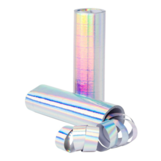 Holografiska Serpentiner Silver