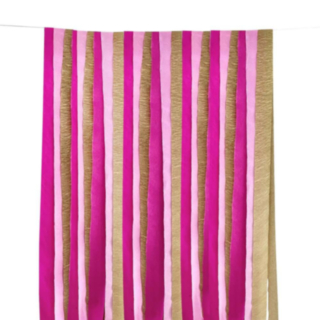 Crepepapper Bakgrund Rosa/Guld