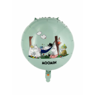 Mumintrollen® Folieballong Mintgrön