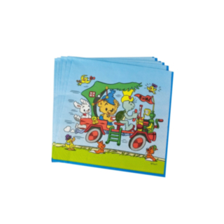 Bamse® Servetter Ljusblå
