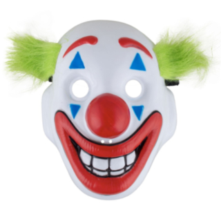 Vit clownmask