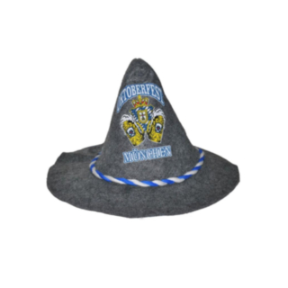 Oktoberfest Hatt Grå