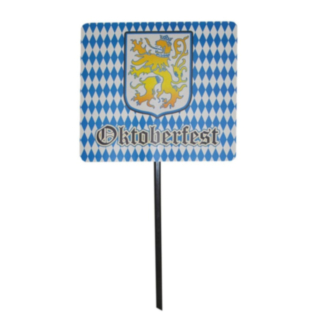 Oktoberfest Skylt På Pinne