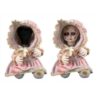 Animerad Jumpscare Julie-docka