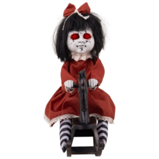 Animatronisk Docka På Gunghäst