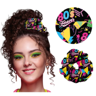 80-tal Hårsnodd Scrunchie
