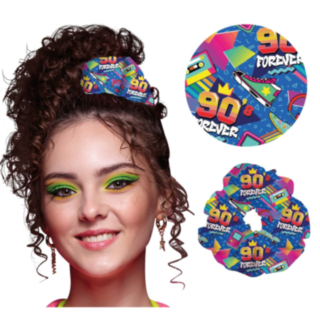 90-tal Hårsnodd Scrunchie
