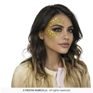 Guld Glitter Makeup Stick