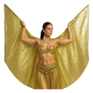 Egyptisk Vingkappa Guld