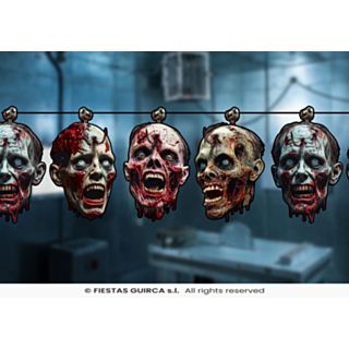 Blodig Zombie Guirlande