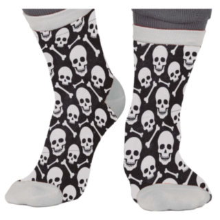 Halloween Dödskallar Strumpor