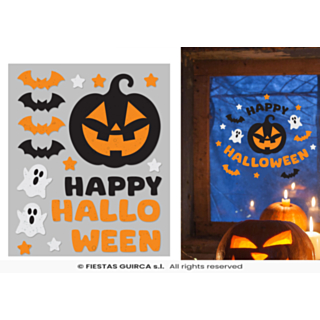 Happy Halloween Vinduesdekoration