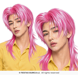 K-pop Rock Rosa Peruk