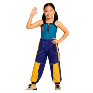 K-Pop Artist Lotus Barndräkt Blå