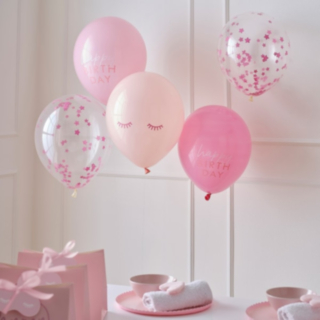 Sleepover Happy Birthday Latexballonger