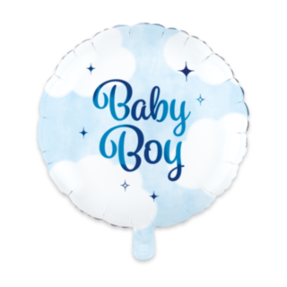 Baby Boy Folieballong Ljusblå