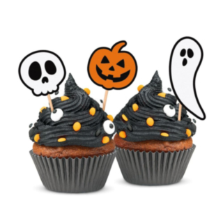 Halloween Tårtdekorationer