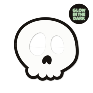 Halloween Dödskalle Självlysande Partymasker