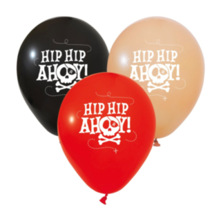 Pirat Hip Hip Ahoy Latexballonger