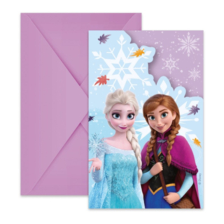 Frozen® Elsa & Anna Inbjudningskort